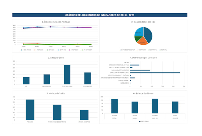 hr dashboards y excel reports